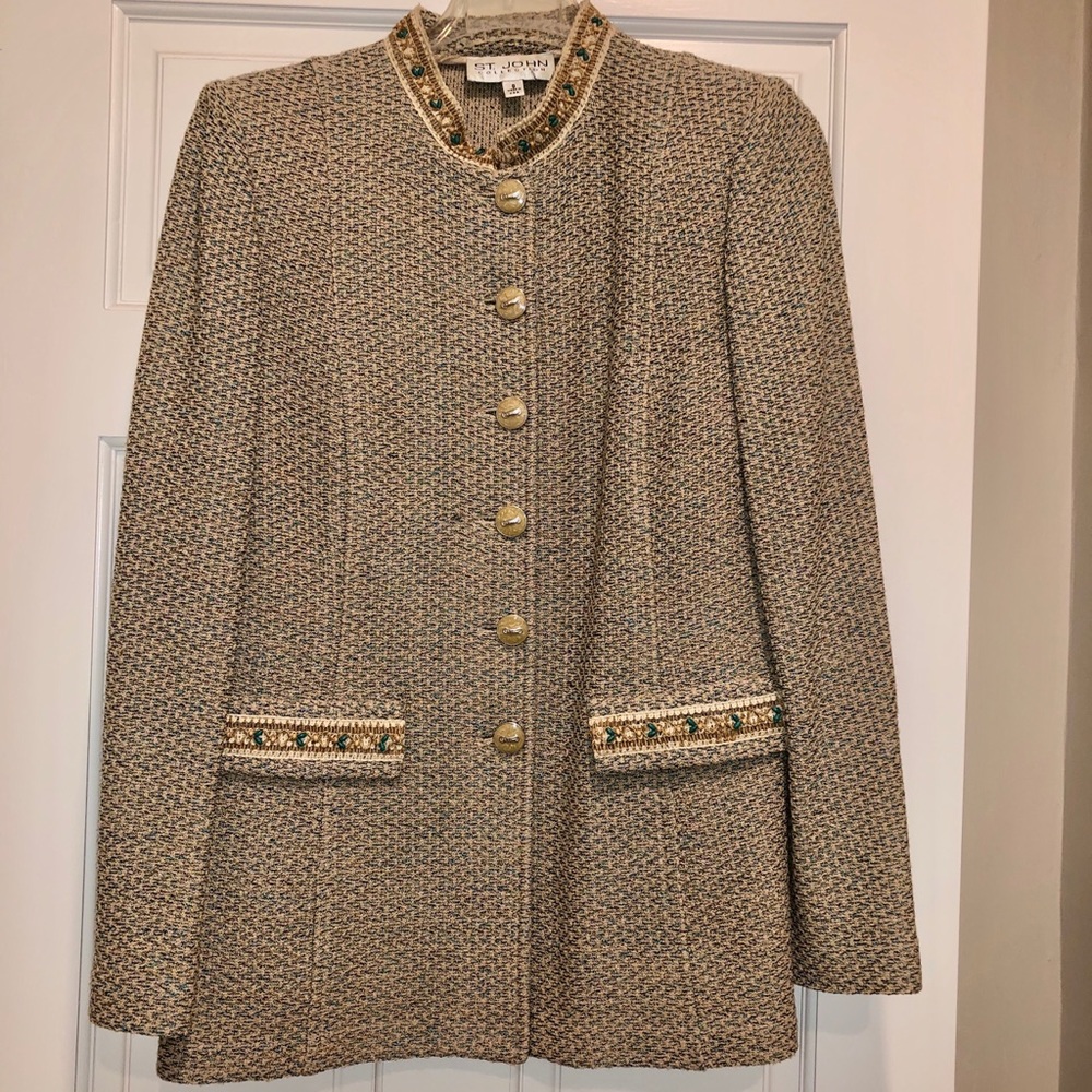 St. John Collection gorgeous jacket.